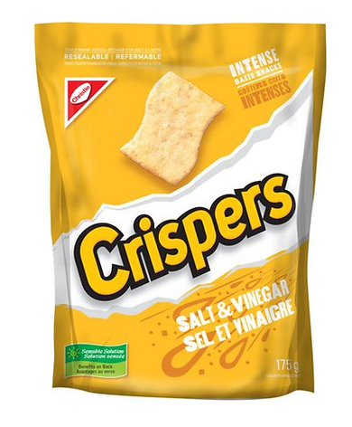 Buy Crispers Salt & Vinegar - 145g
