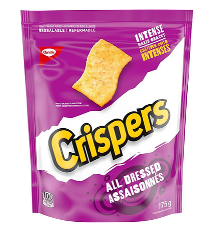 Buy Crispers All Dressed - 145g