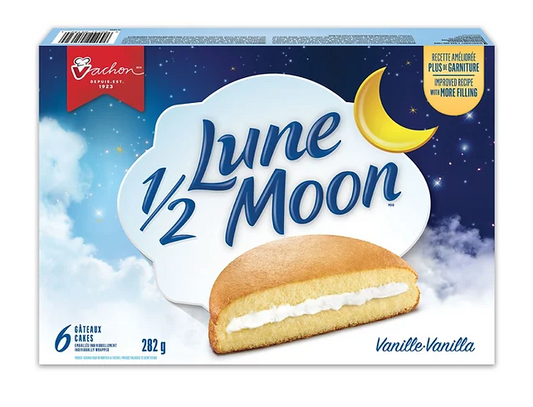VACHON ½ Moon Fluffy Vanilla Cakes - 282g