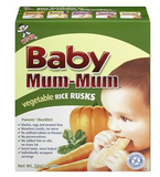 Baby Mum-Mum Vegetable Rice Rusks - 50g