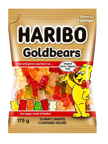 Haribo Goldbears Gummy Candy 175g