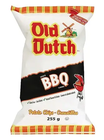 Buy Old Dutch BBQ Flavoured POtato Chips From SnowBird Sweets